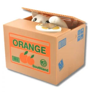 Kociskarbonka - Interaktywna skarbonka koci złodziej monet